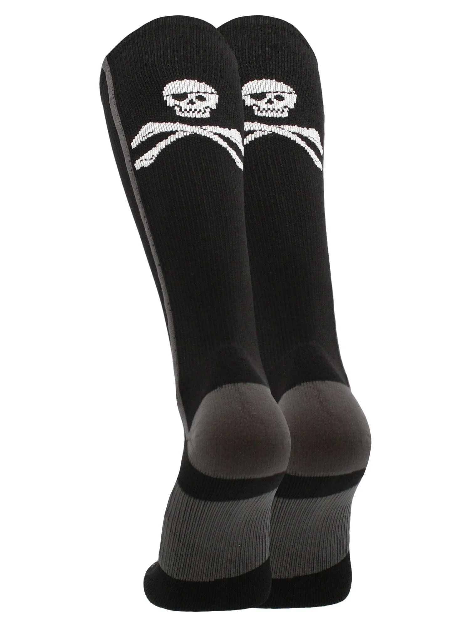 Pirate Skull and Crossbones (Jolly Roger) Over the Calf Socks