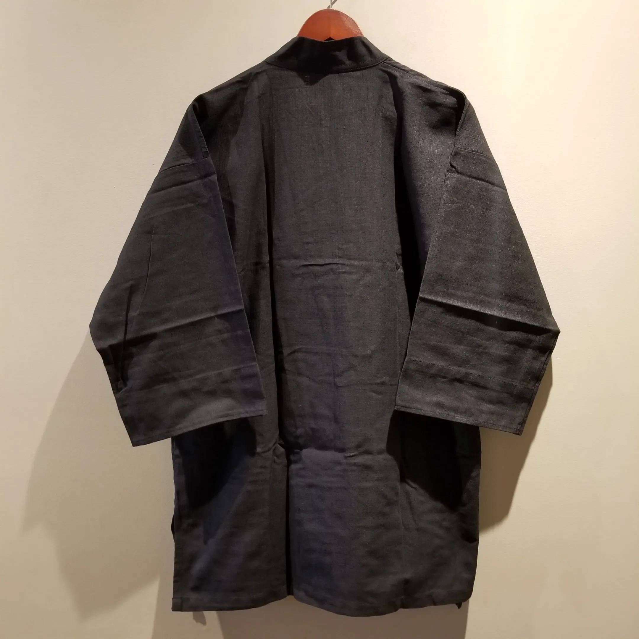 Plain Black Noragi Hanten