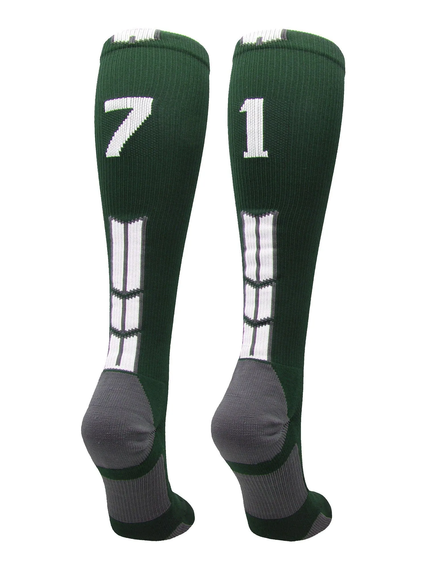 Player Id Jersey Number Socks Over the Calf Length Dark Green White