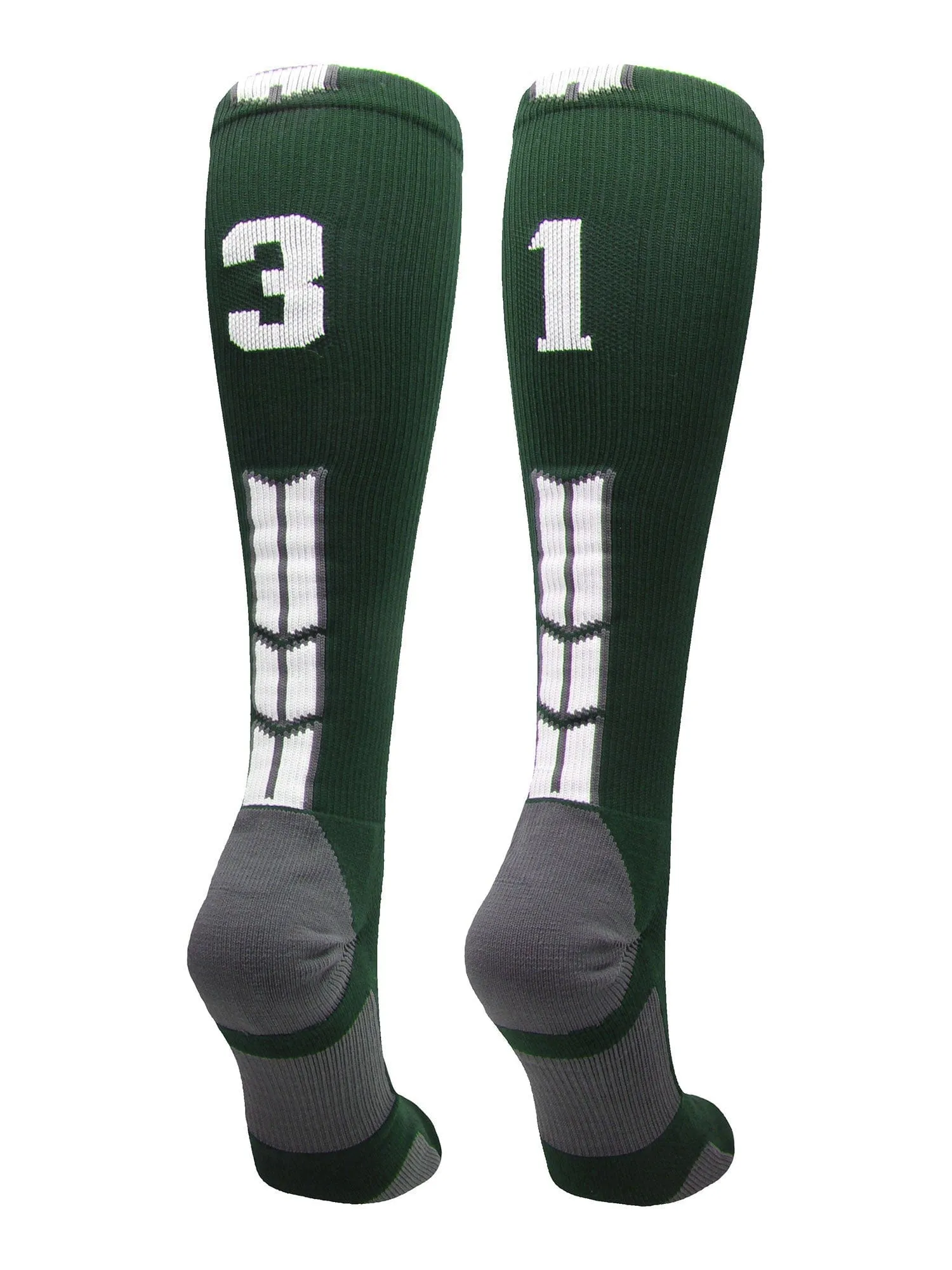 Player Id Jersey Number Socks Over the Calf Length Dark Green White