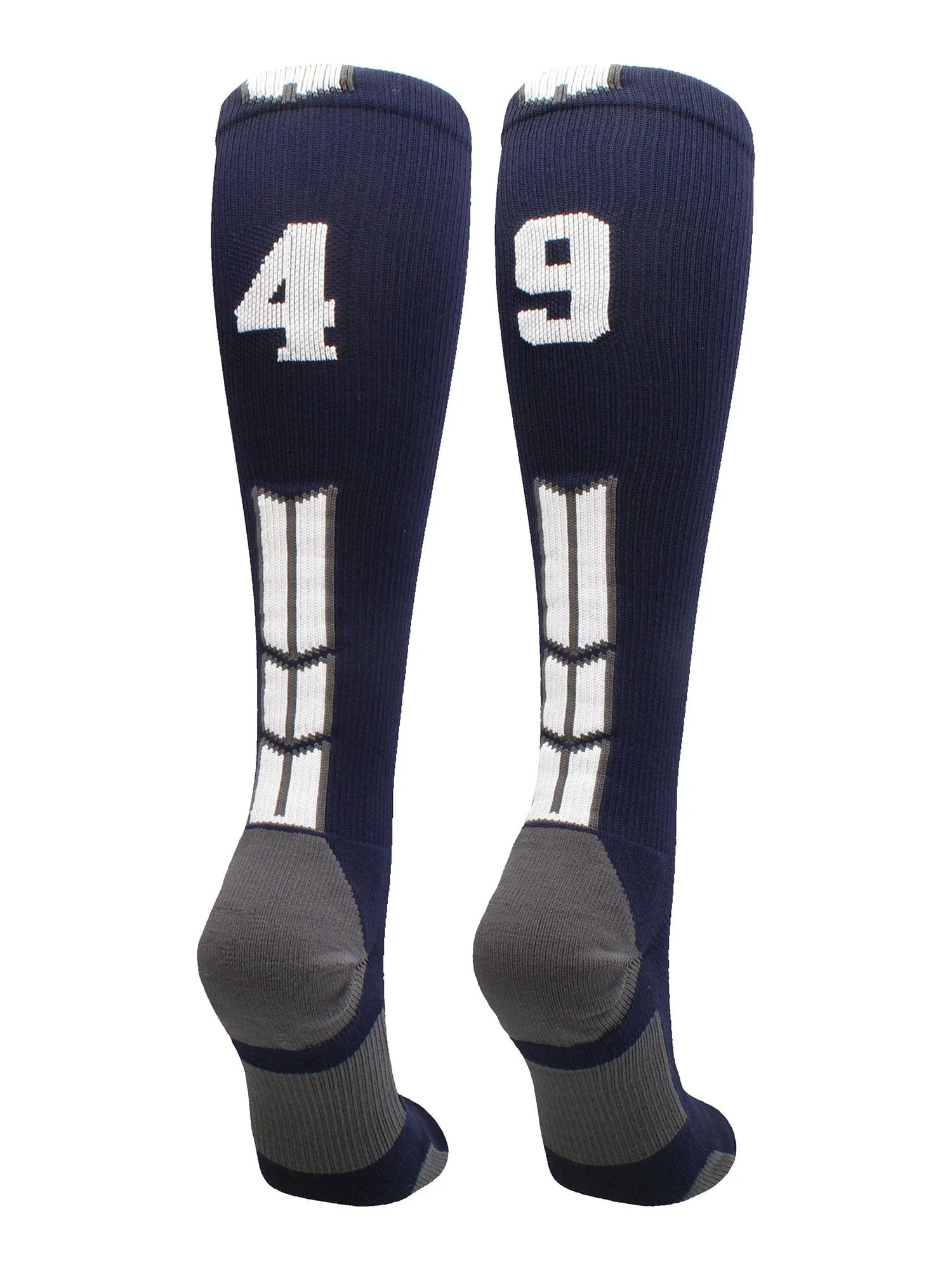 Player Id Jersey Number Socks Over the Calf Length Navy White