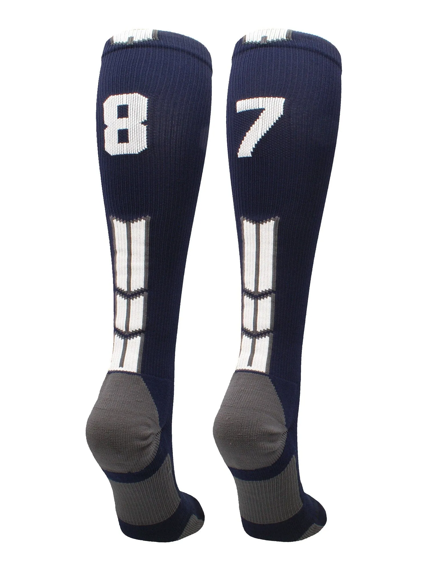 Player Id Jersey Number Socks Over the Calf Length Navy White