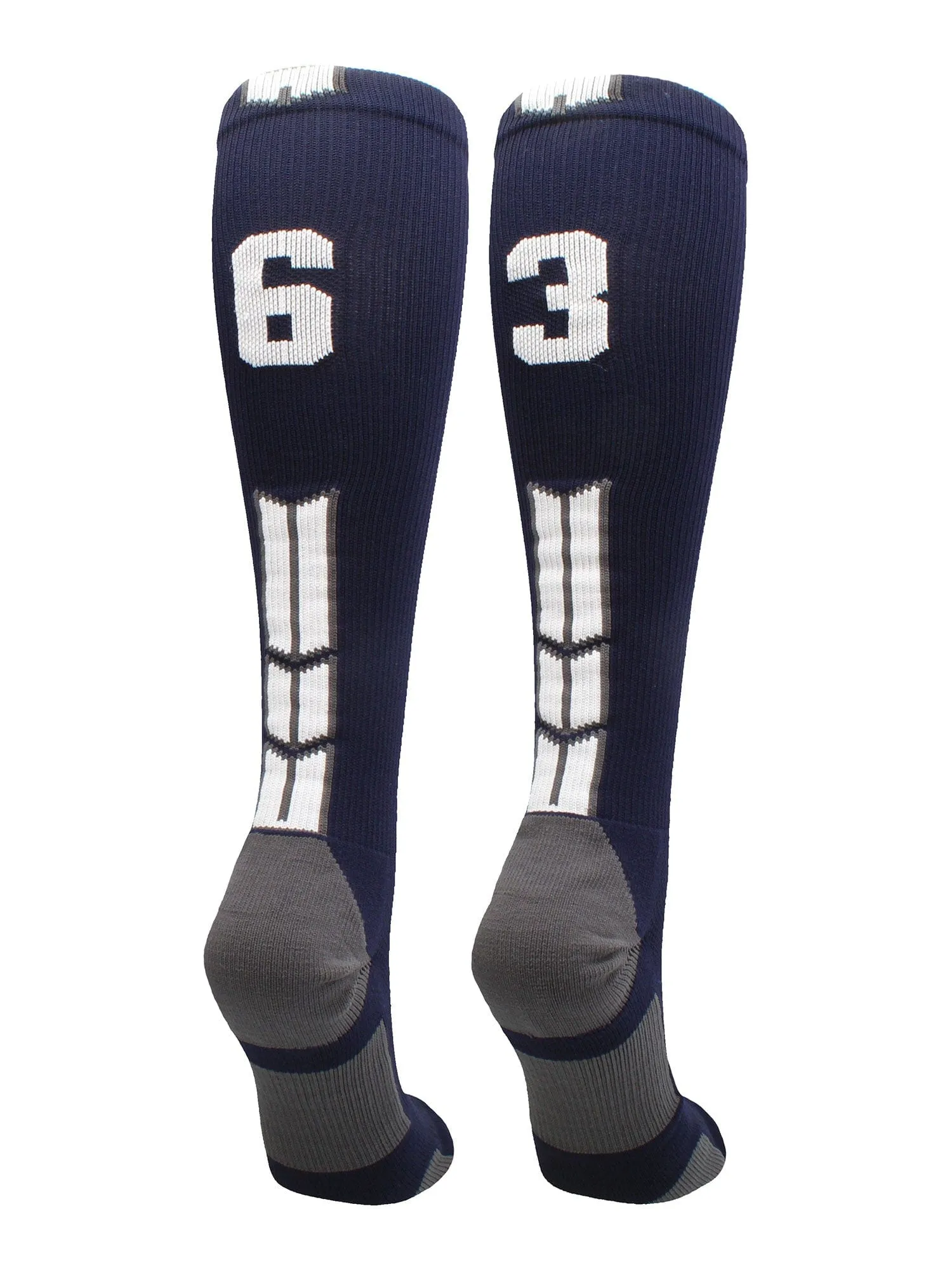 Player Id Jersey Number Socks Over the Calf Length Navy White