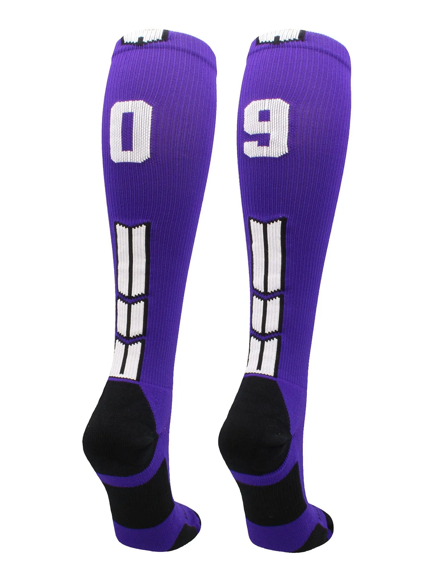 Player Id Jersey Number Socks Over the Calf Length Purple White