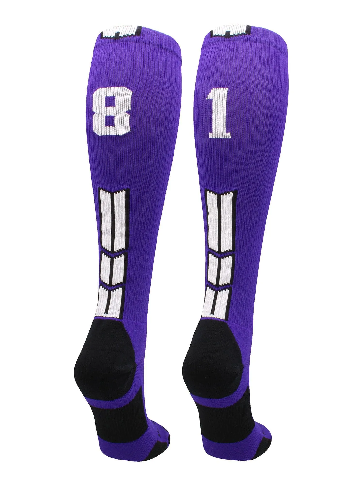 Player Id Jersey Number Socks Over the Calf Length Purple White