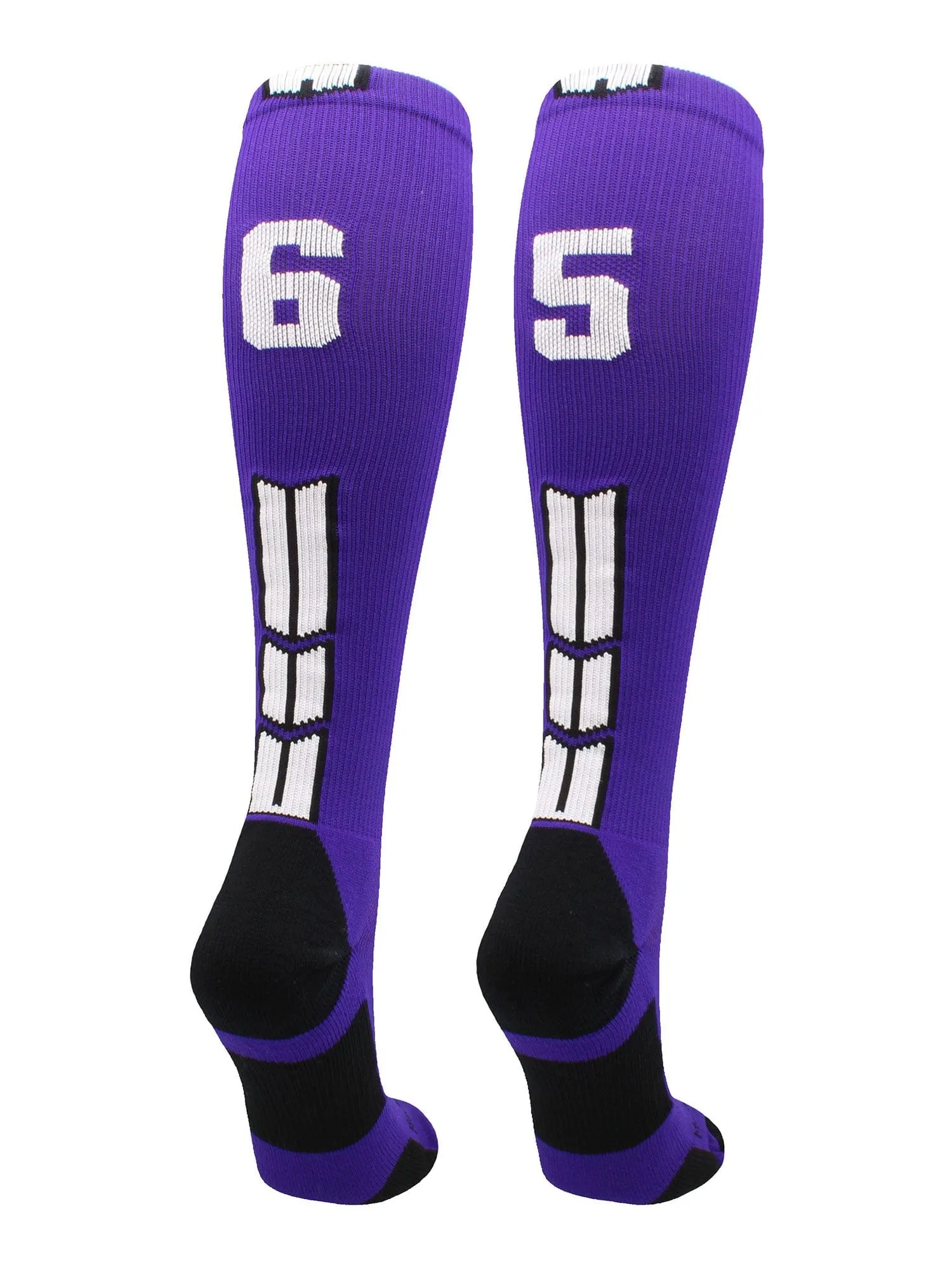 Player Id Jersey Number Socks Over the Calf Length Purple White