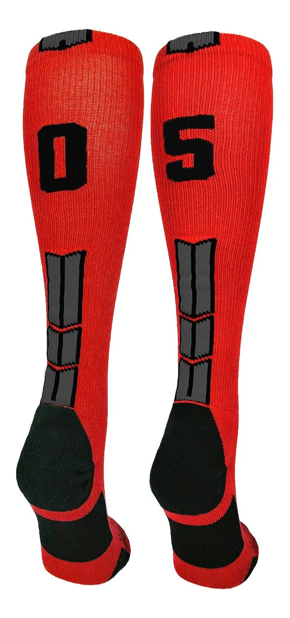 Player Id Jersey Number Socks Over the Calf Length Red Black