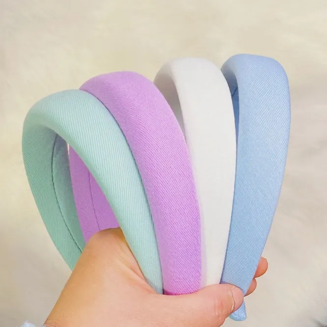 SOFT PUFFY FABRIC HEADBAND