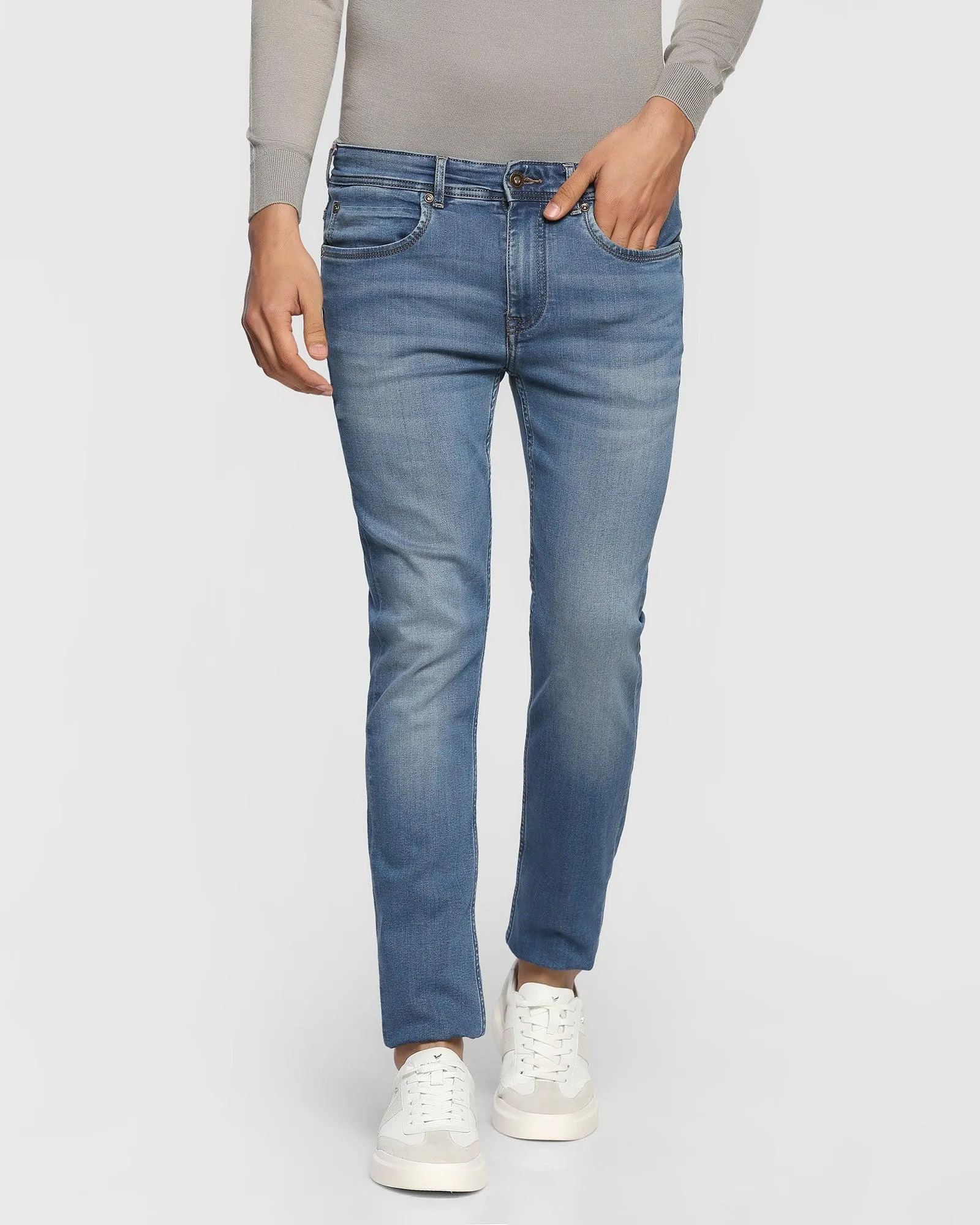 Superflex Slim Yonk Fit Indigo Jeans - Tomas