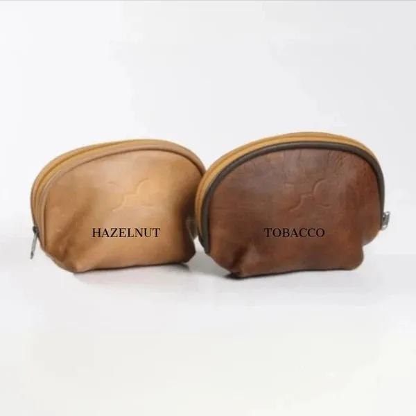 Thandana Leather Makeup Pouch