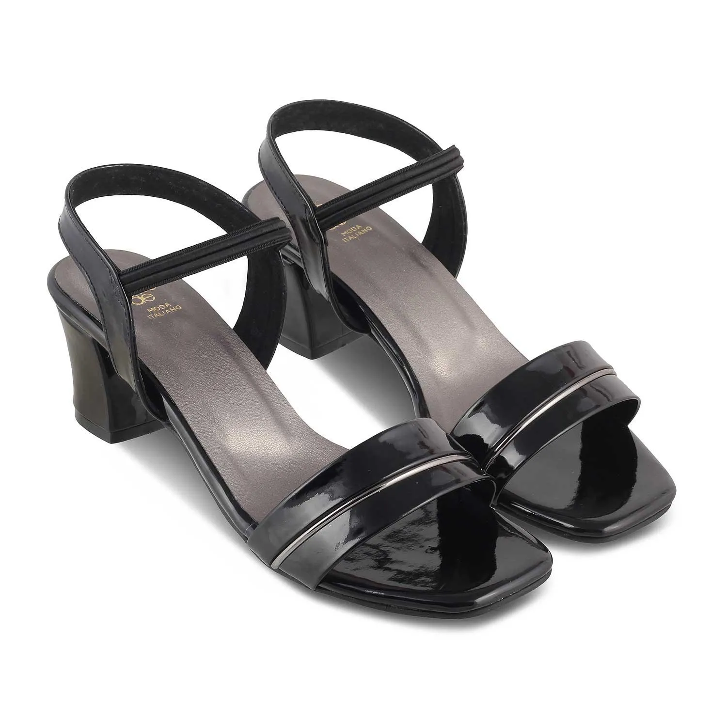 The Rachel Black Women's Dress Block Heel Sandals Tresmode