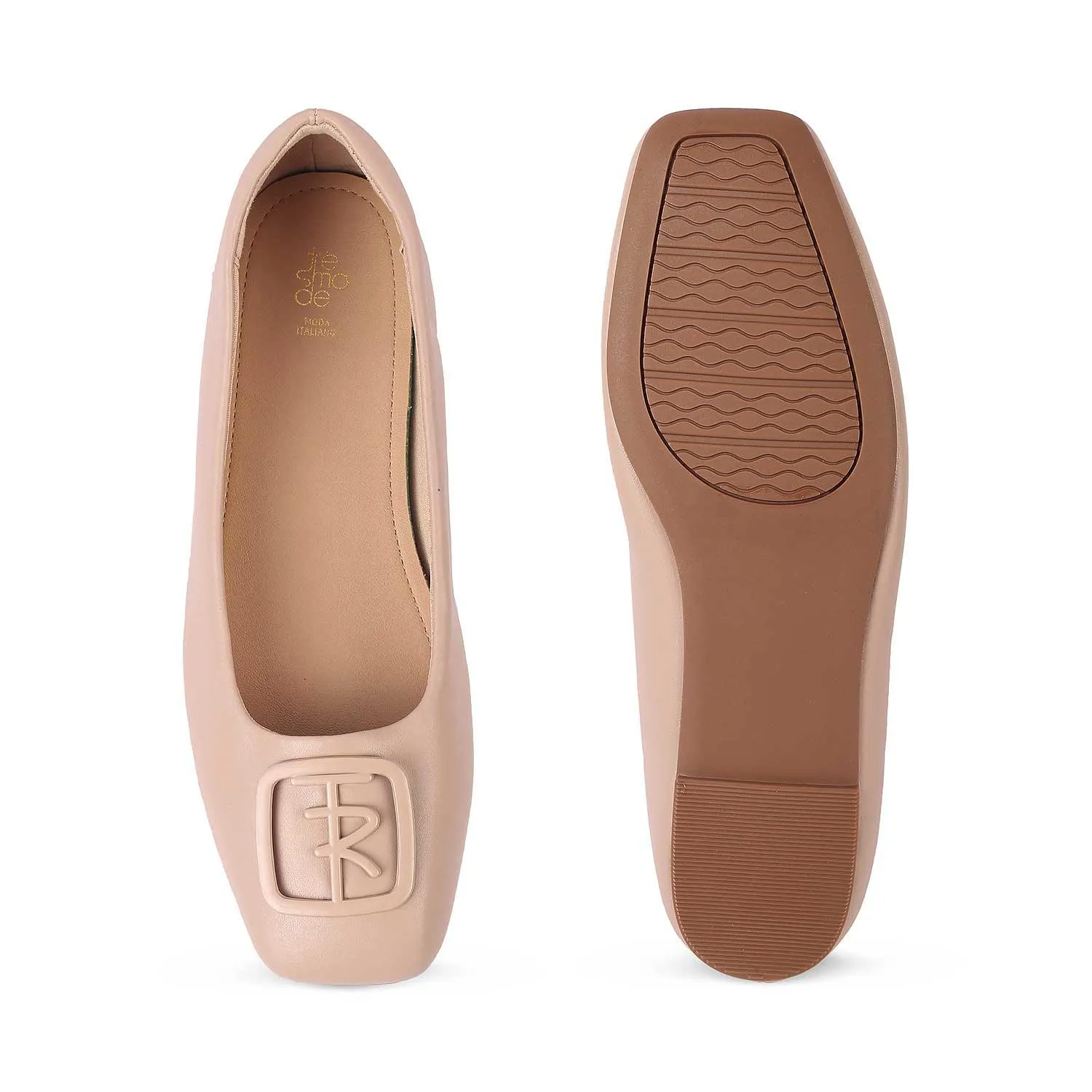 Tresmode Nany Camel Women's Casual Ballerinas