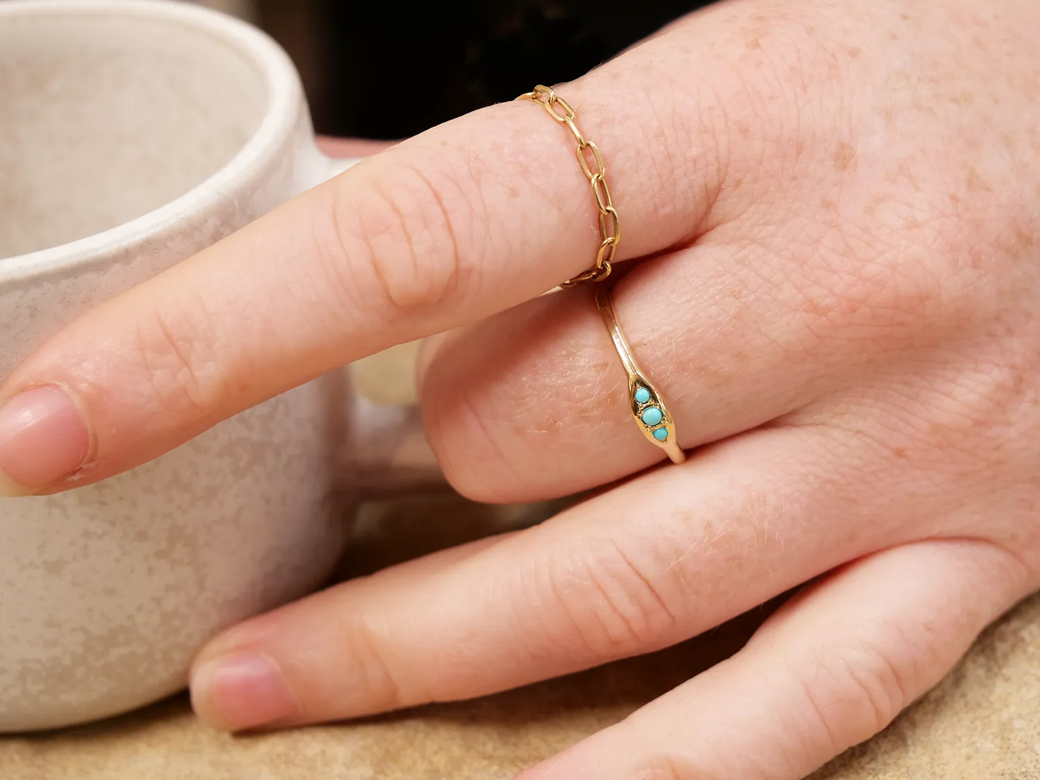 Trio Ring Turquoise