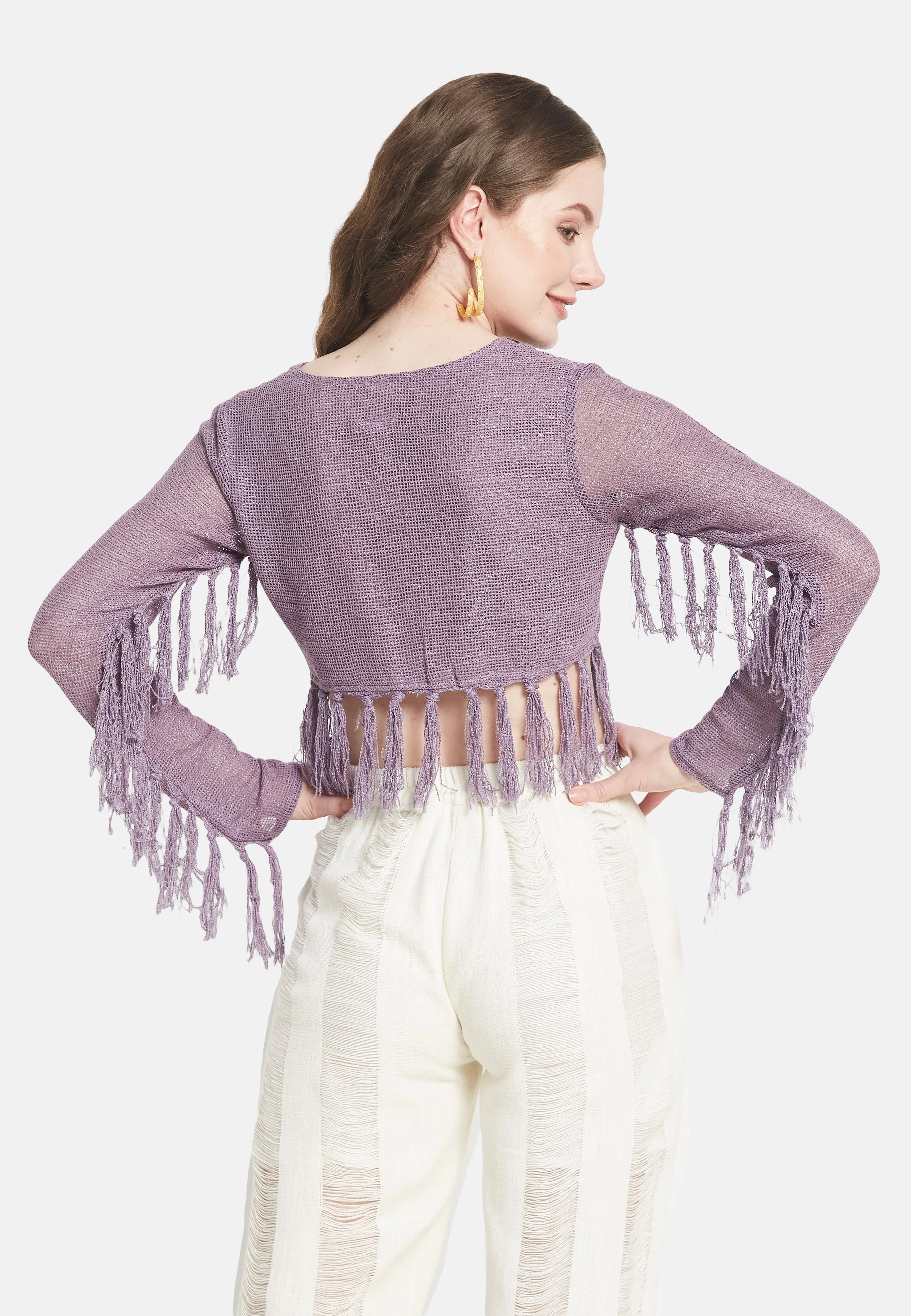 Whimsy Lavender Top